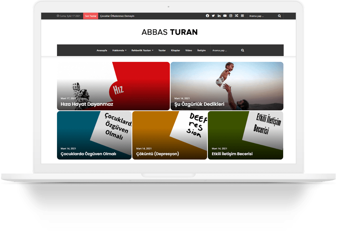 abbas turan blog wordpress web tasarim