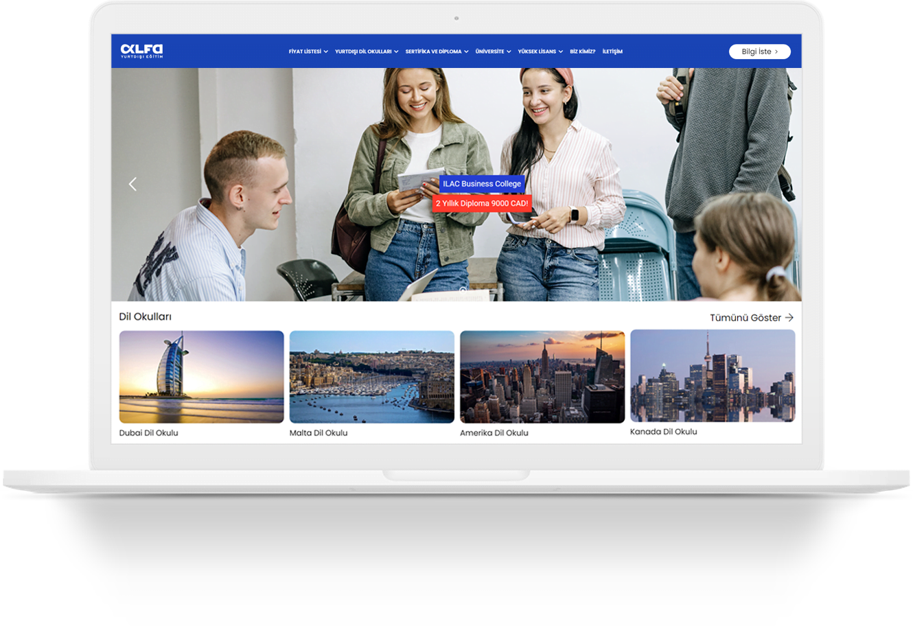 alfaedu wordpress web tasarim