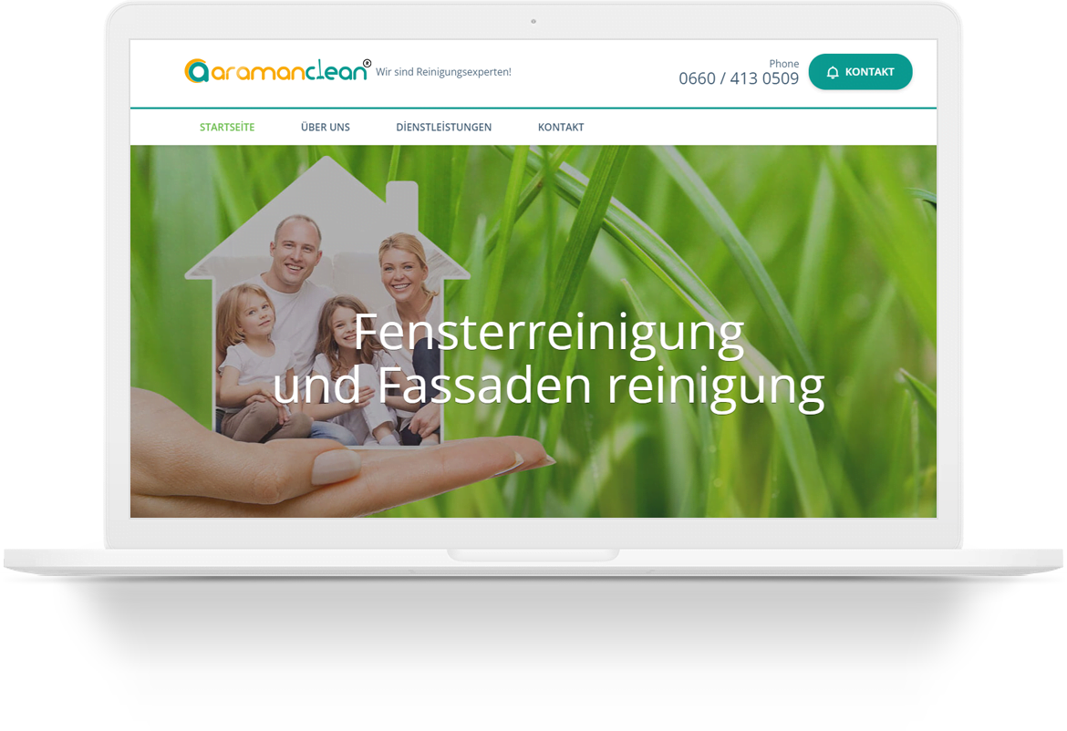 araman clean home office cleaning services wordpress web tasarim