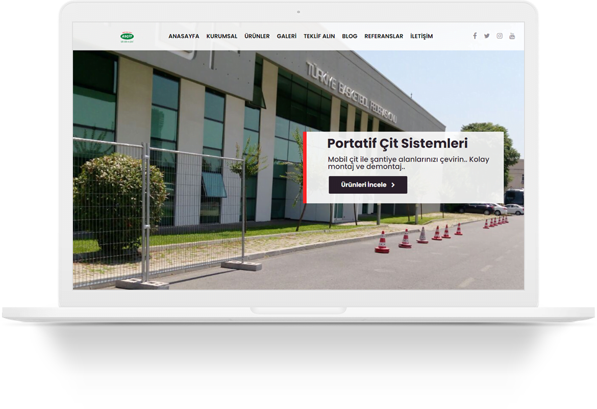 ascit fence systems wordpress web tasarim