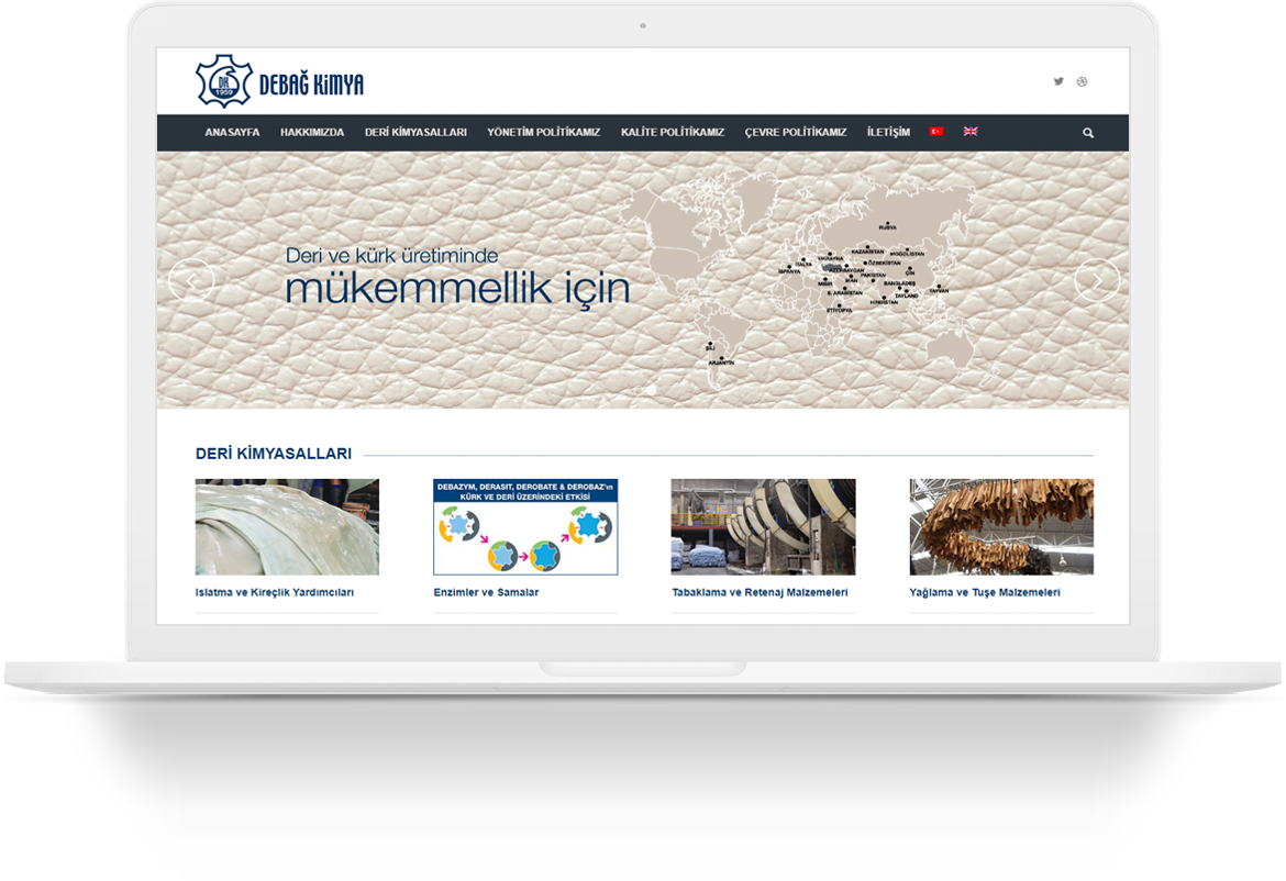 debag chemicals wordpress web tasarim