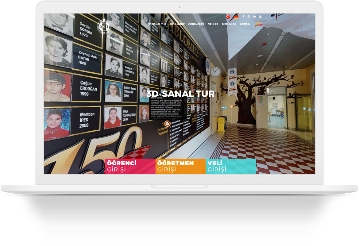 dsistanbul private german high school wordpress web tasarim