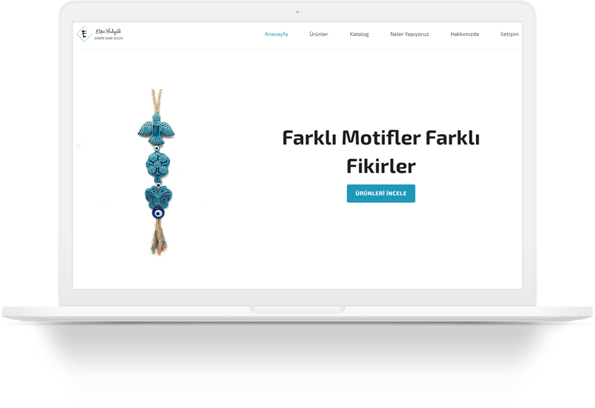 elifim gift shop wordpress web tasarim