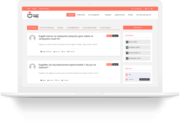 engelli haklari wordpress web tasarim
