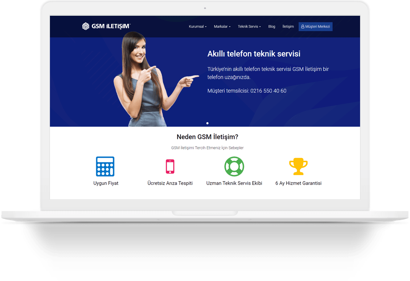 gsmiletisim wordpress web tasarim