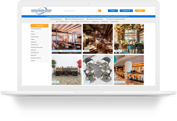 horeca center wordpress web sitesi tasarimi