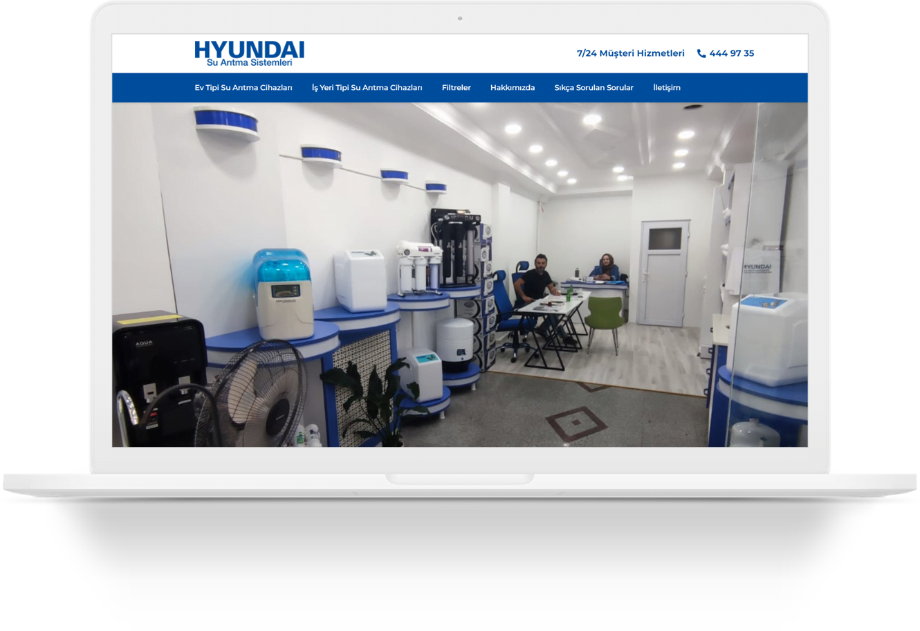 hyundai su aritma systems wordpress web tasarim