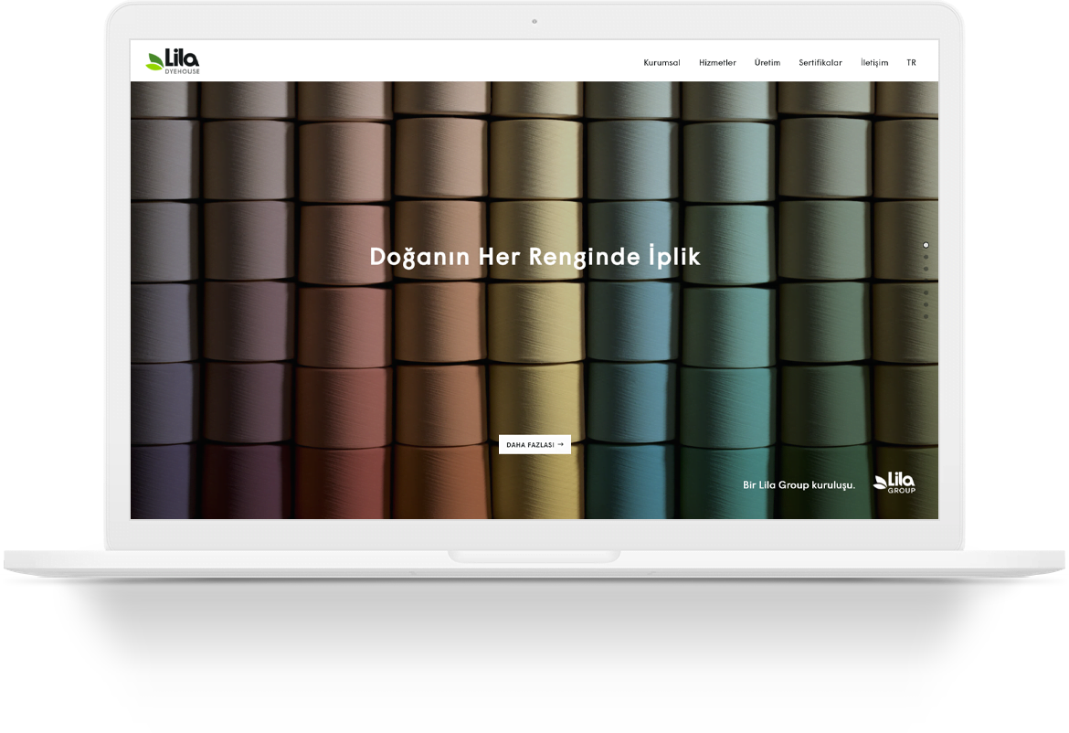 lila dyehouse wordpress web tasarim