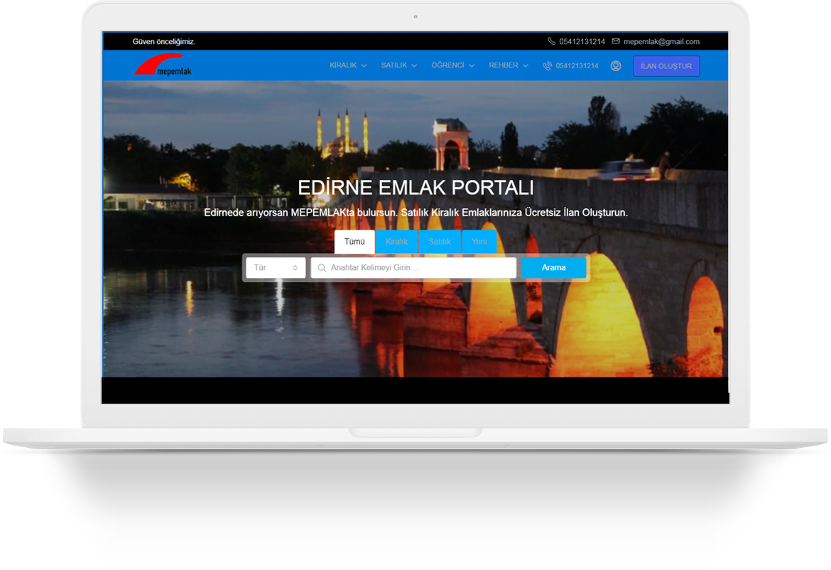 mep real estate wordpress web tasarim
