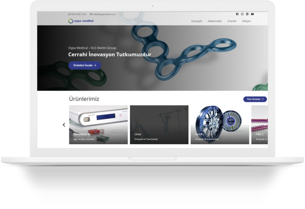 oypamedical wordpress web design