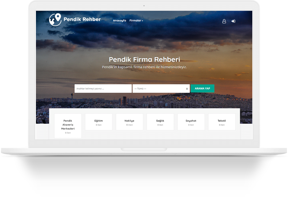pendik city guide wordpress web tasarim