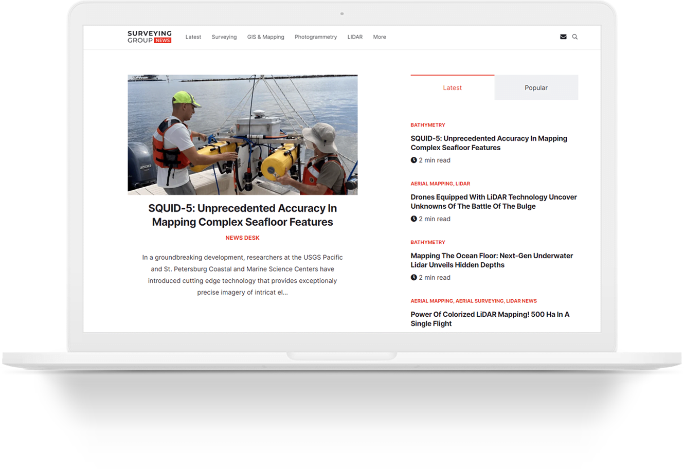 surveyinggroup wordpress web design