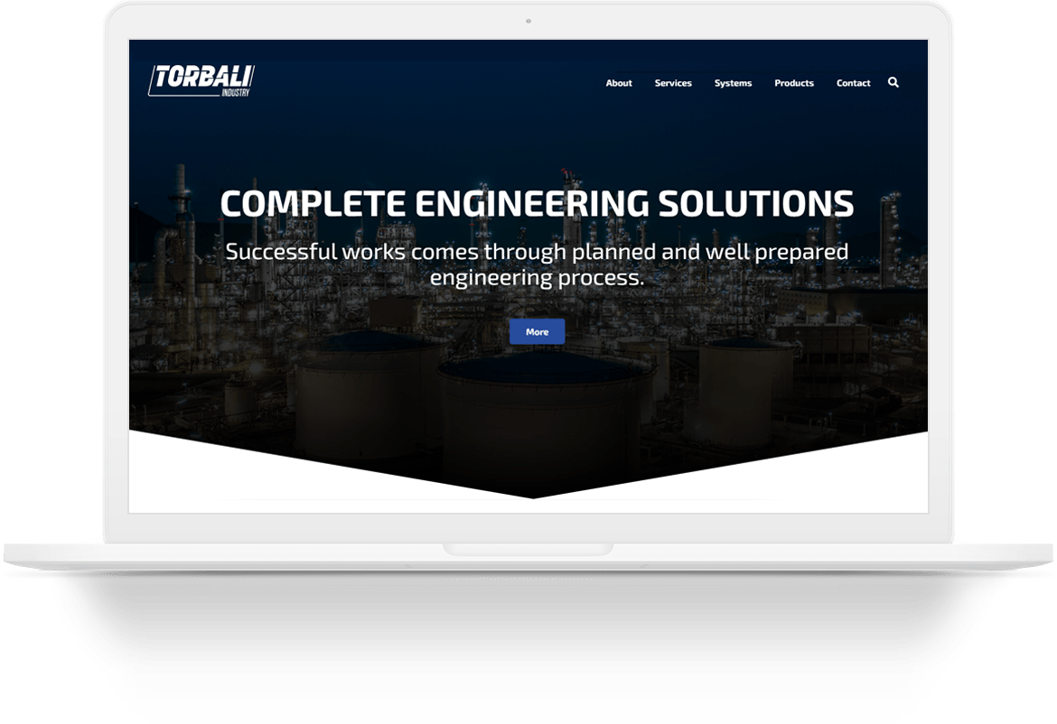 torbali industry wordpress web tasarim